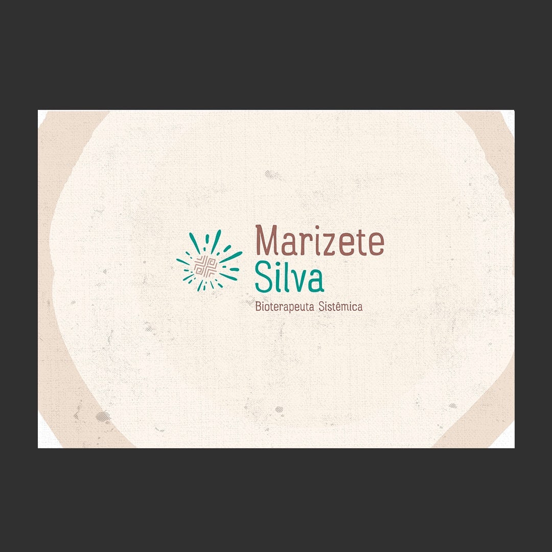 Logotipo criado para a bioterapeuta Marizete Silva de Toledo - PR