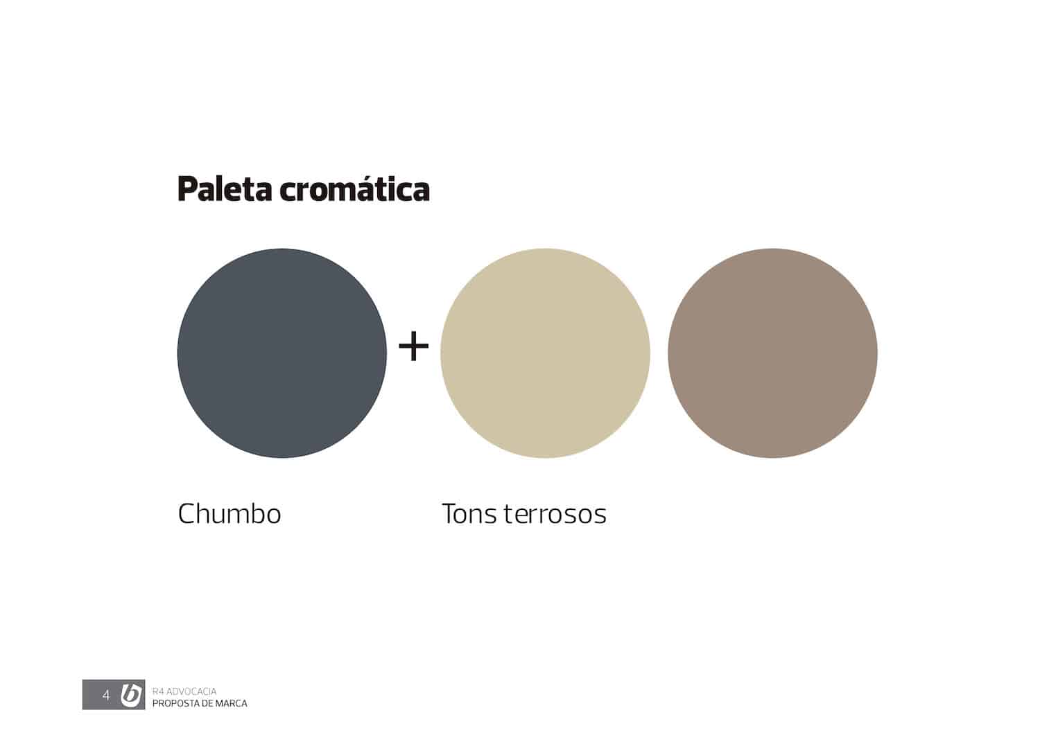 Paleta cromática da logo