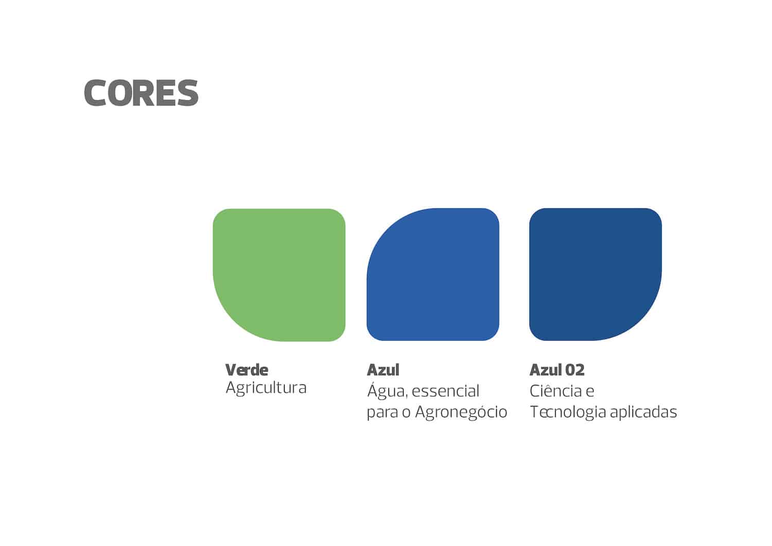 Paleta de cores para criar a logomarca