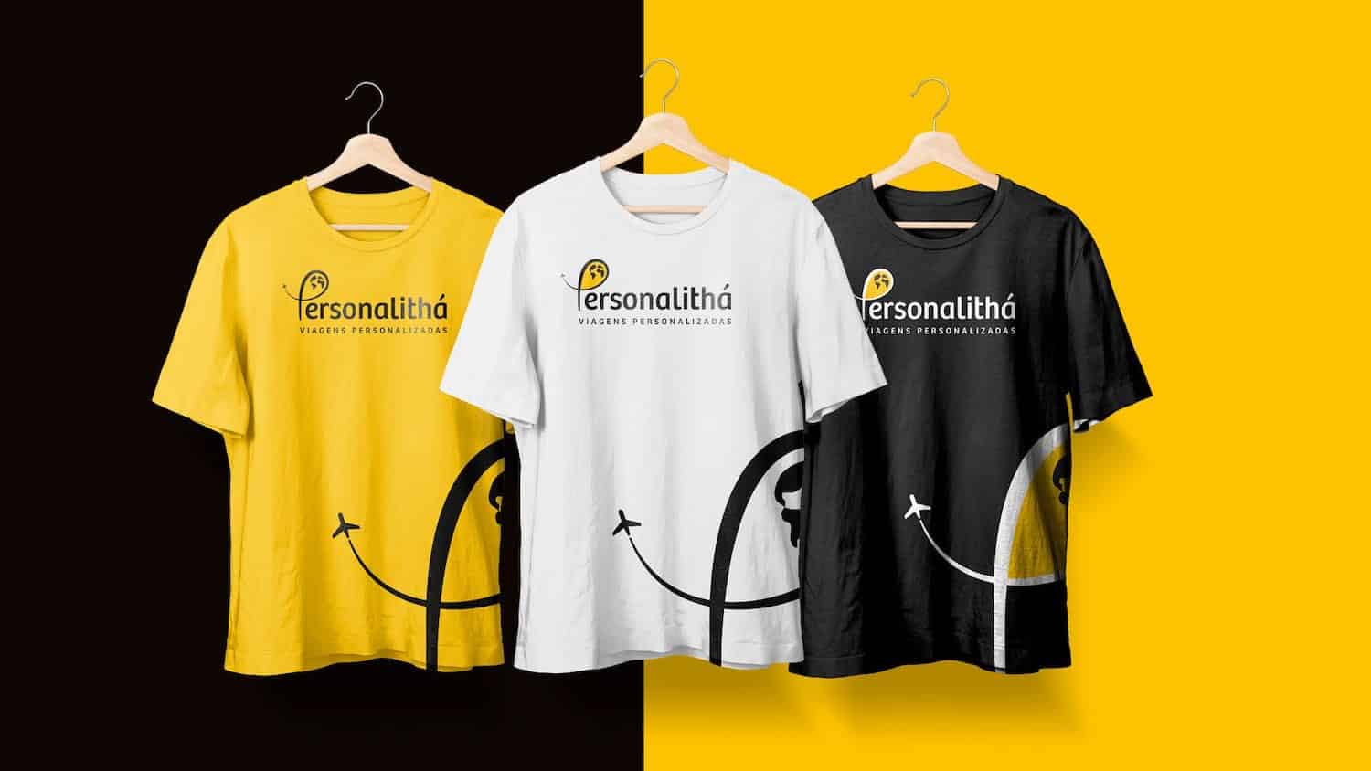 Camisetas para a equipe