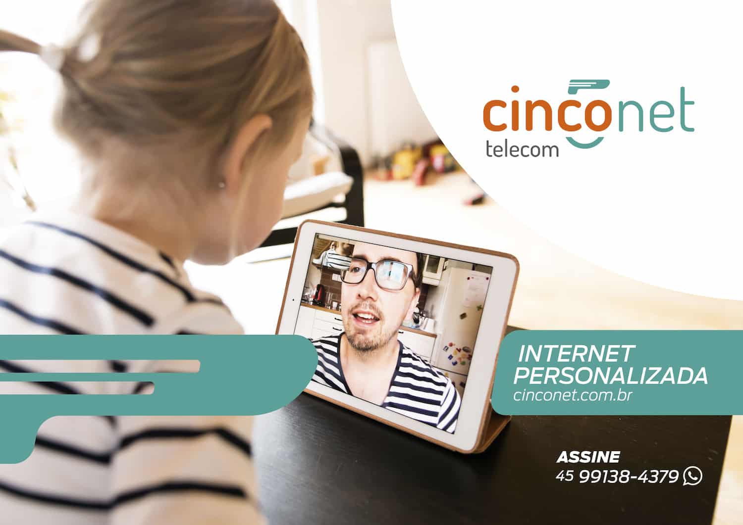 Criação de anúncio (criativo) para provedor de internet