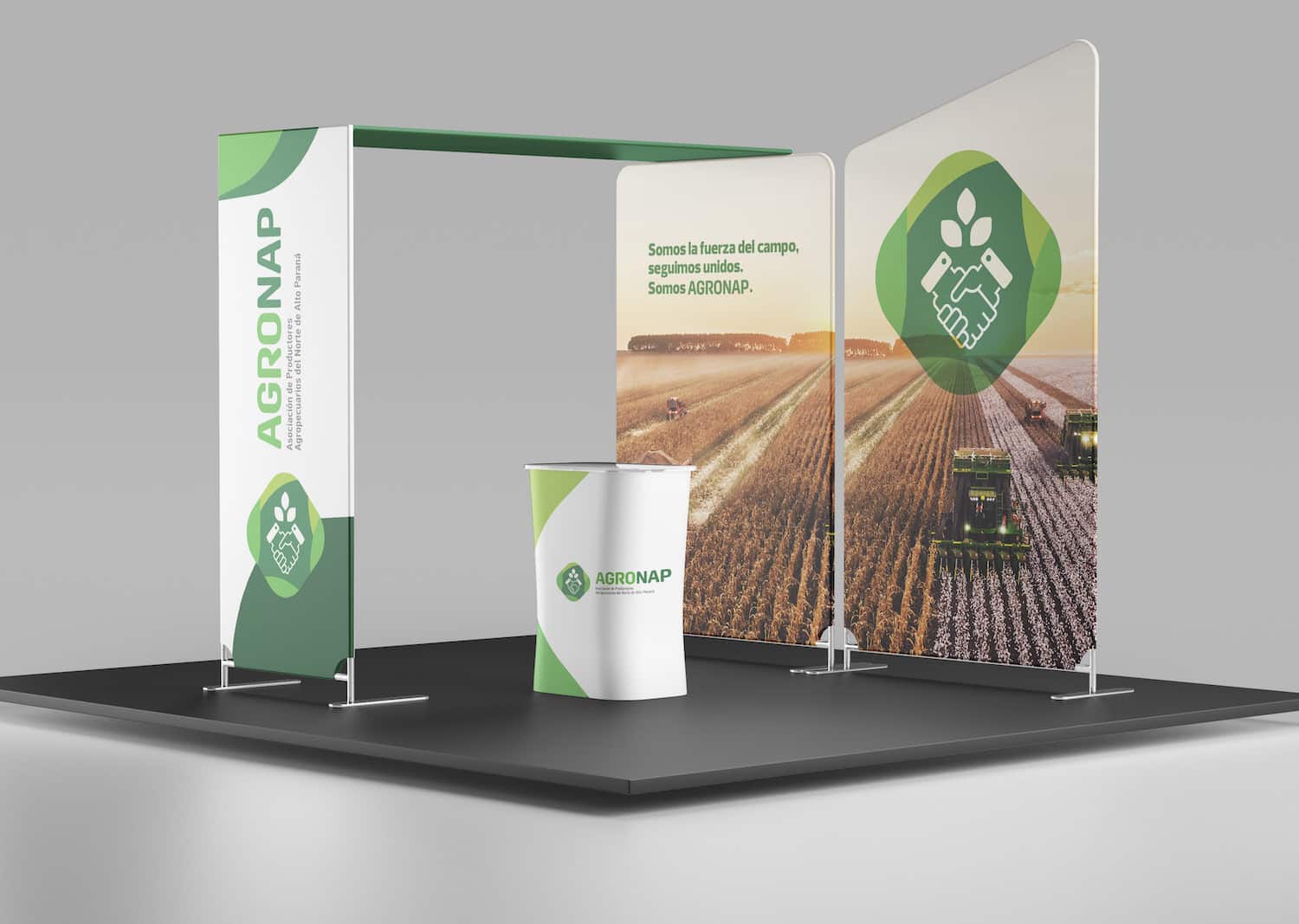 Design de stand para evento