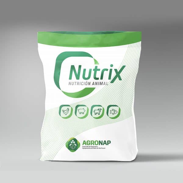 Marca criada para a empresa Nutrix nutrição animal