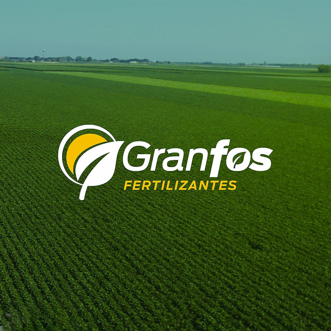 Elaboração de logo para empresa agrícola - Granfos Fertilizantes