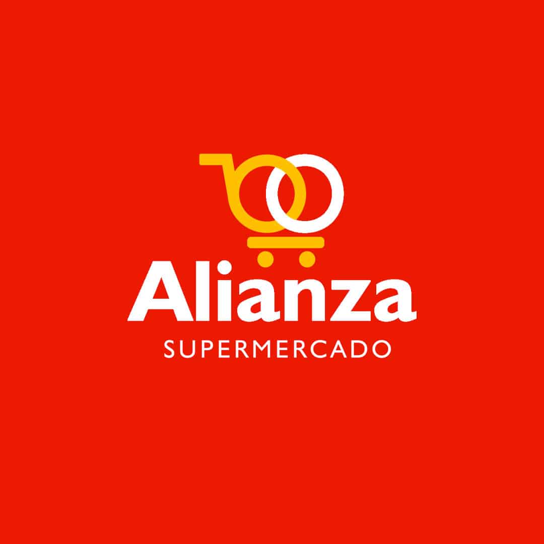 Criação de logotipo para supermercado