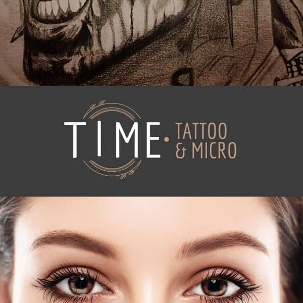 Criação de logo Time Migropigmentação e Tatuagem