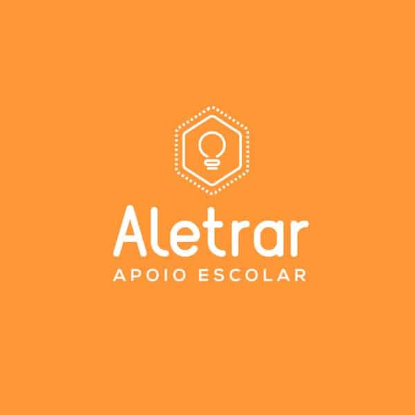 Criação de logotipo para a escola Aletrar de Cascavel - PR