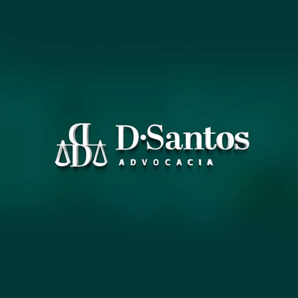 Logo para escritório de advocacia D Santos