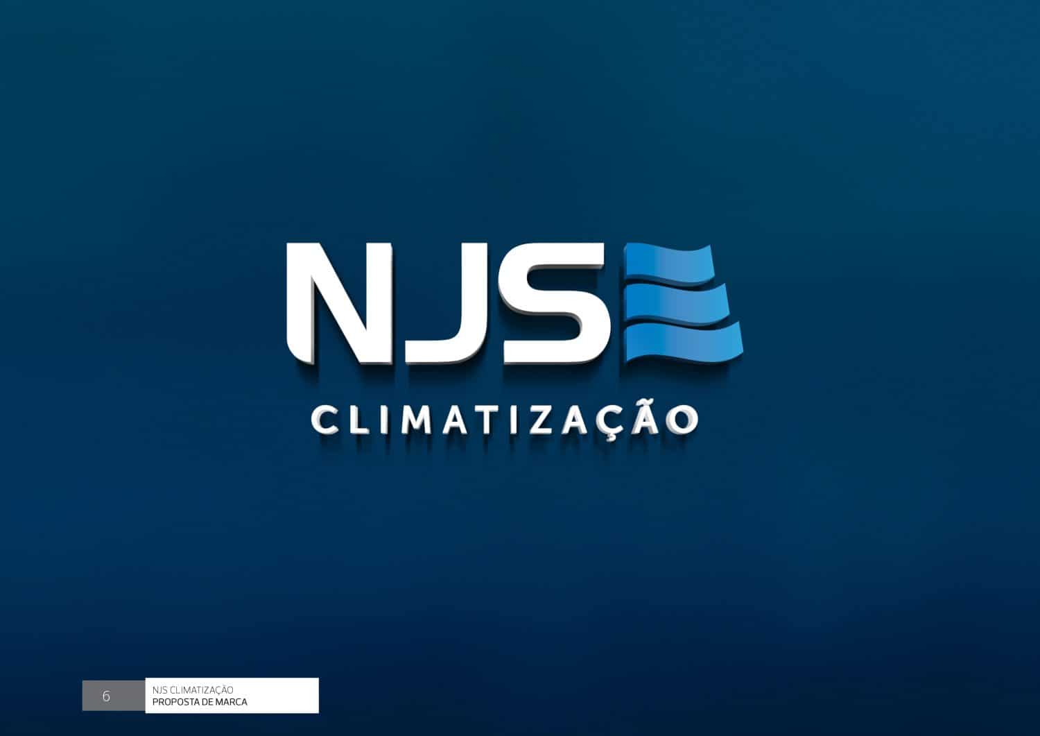 Aplicação de logomarca em 3D com letra caisa