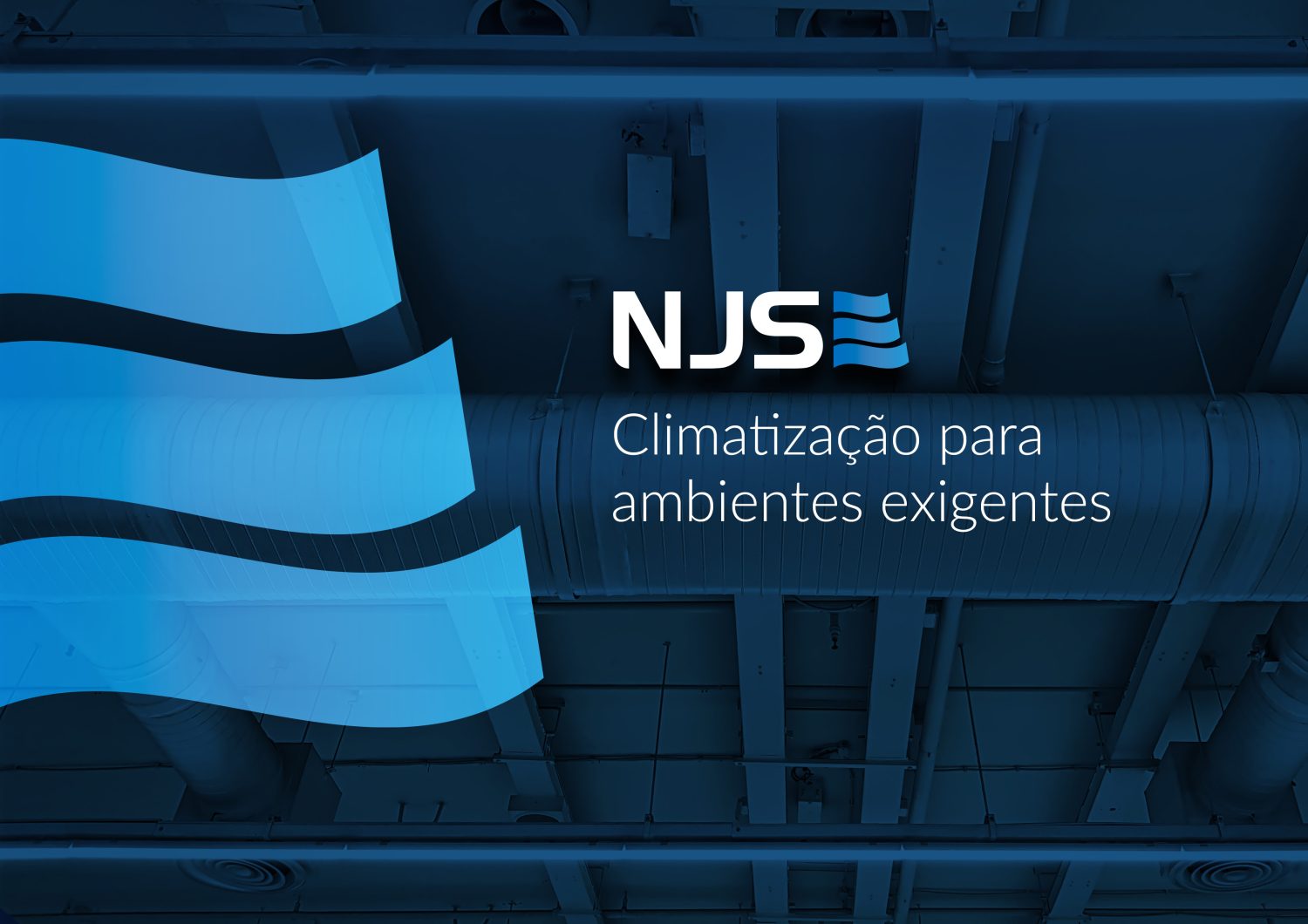 Finalização do projeto de identidade visual para a empresa NJS de blumenau - SC com logotipo aplicado no branding book da marca e no manual de identidade visual